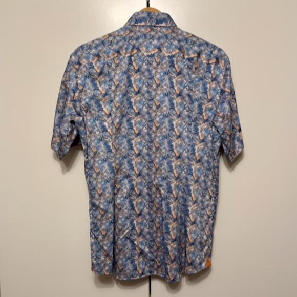 Blu by Polifroni casual shirt Men's M - Picture 4 of 6